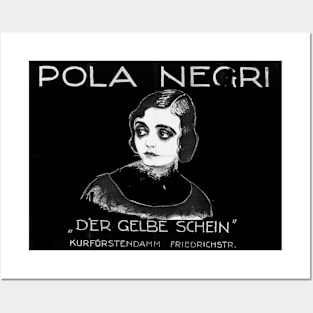 POLA NEGRI - Vampire - vamp - silent film Posters and Art